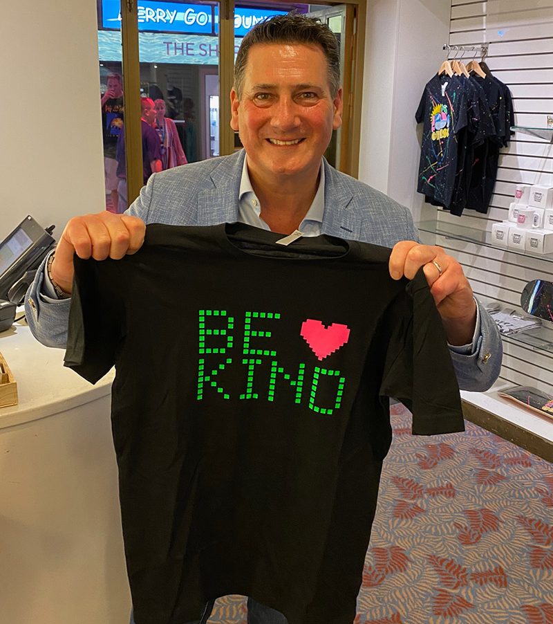 Calligrapher Shipley Adviseur Be Kind 80s Shirt | Be Kind Merch